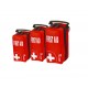 Medium First Aid Empty Bag - 300Series (RED)